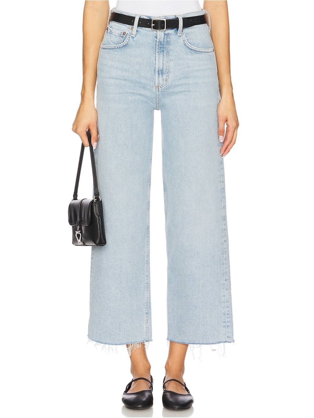 AGOLDE Ren Wide-Leg Jeans Light Blue 29